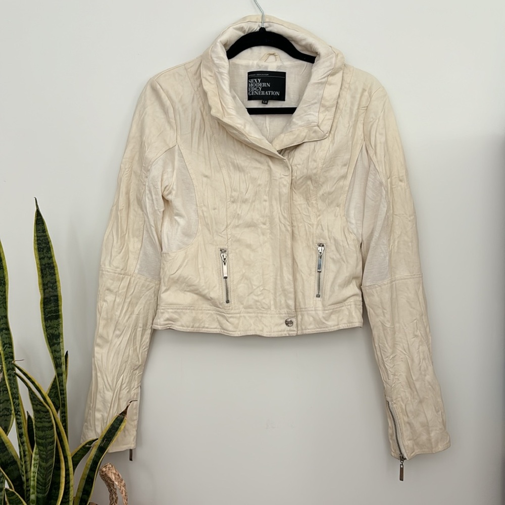 Urban Behaviour Faux Leather Jacket
